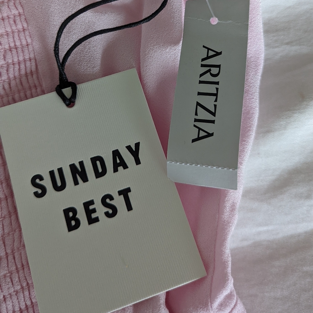 Flirt Mini Dress in Rose Pink - Aritzia, Sunday Best